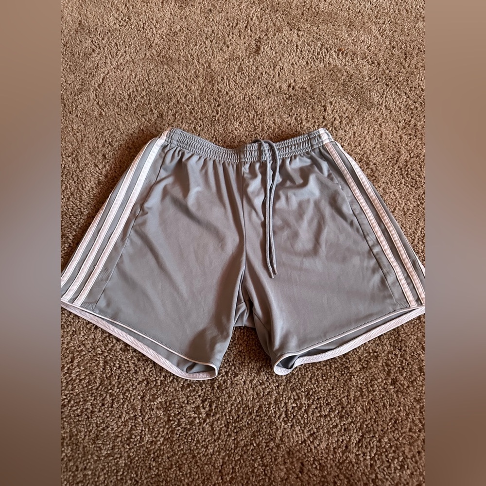 Adidas grey shorts